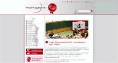 Desktop Screenshot of mamazone.de